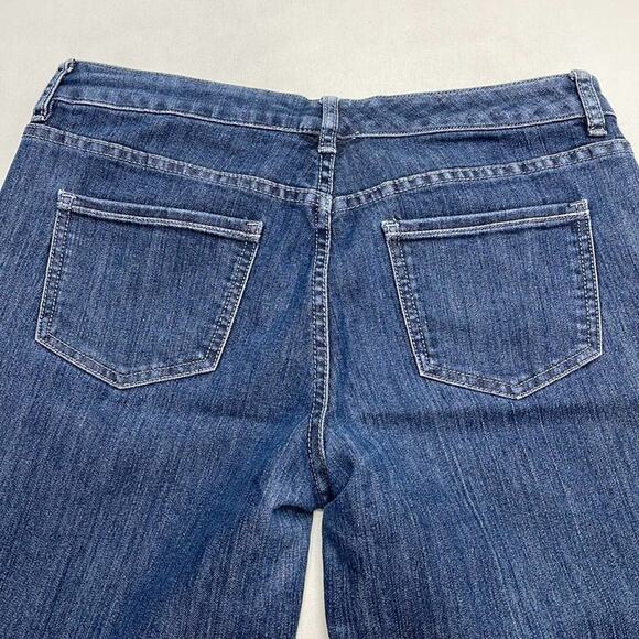 THE LIMITED 312 Women’s 10 Short Flare Blue Jeans - Picture 2 of 3